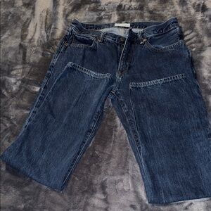 GAP Men's Relaxed Fit Dark Blue Jeans